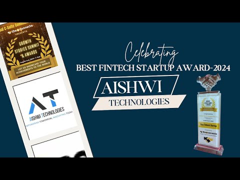 Aishwi Technologies Best Fintech Startup Award 2024 video preview